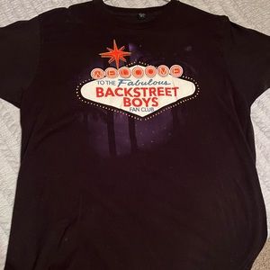 Official Backstreet Boys Fan Club Las Vegas Shirt